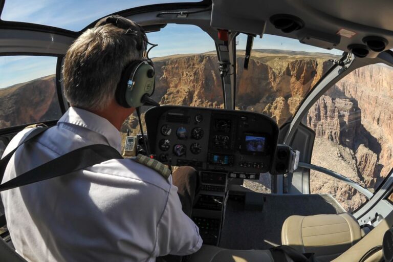 Helicopter flight Grand Canyon